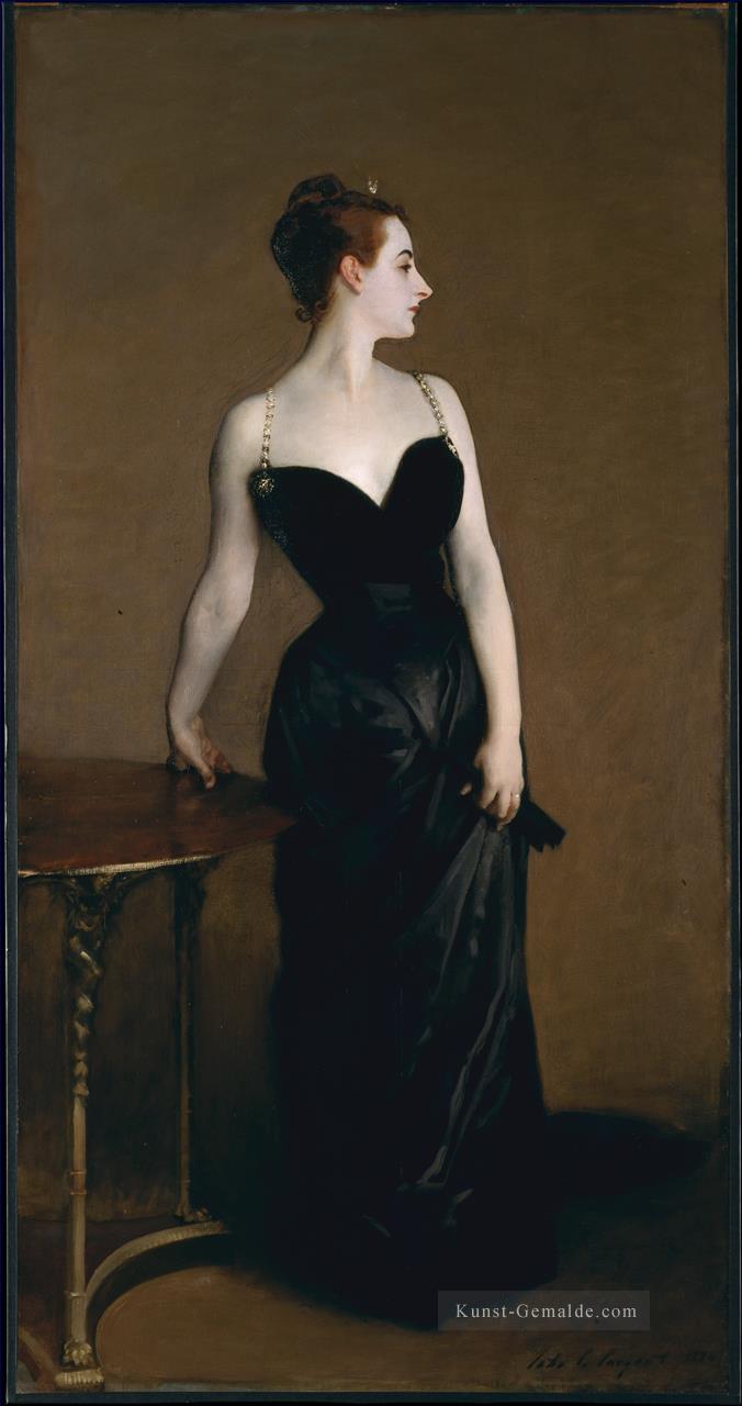 Madame X Porträt John Singer Sargent Ölgemälde